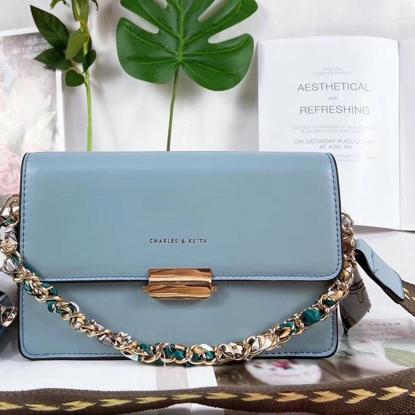 READY ✅TAS FASHION WANITA SELEMPANG IMPORT PREMIUM 1386 - 23cm 3 tali Slempang Nikita Bags CK|RA9