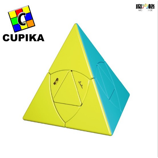 Rubik Pyraminx Qiyi Duomo Stickerless Segitiga Dalam termurah