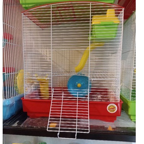 Kandang octagon besar 3 tingkat hamster