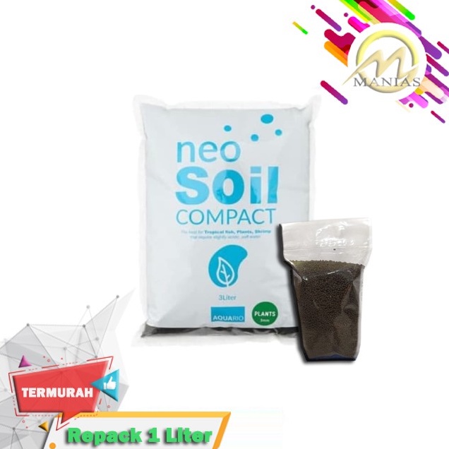 SOIL COMPACT NEO 1 Liter Aquarium Aquascape TERMURAH