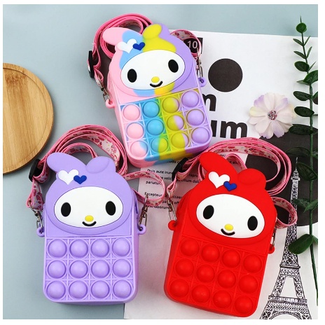 TAS POP IT ANAK ANAK MELODY / TAS SELEMPANG POP IT ANAK / TAS POP IT ANAK TERMURAH P-030