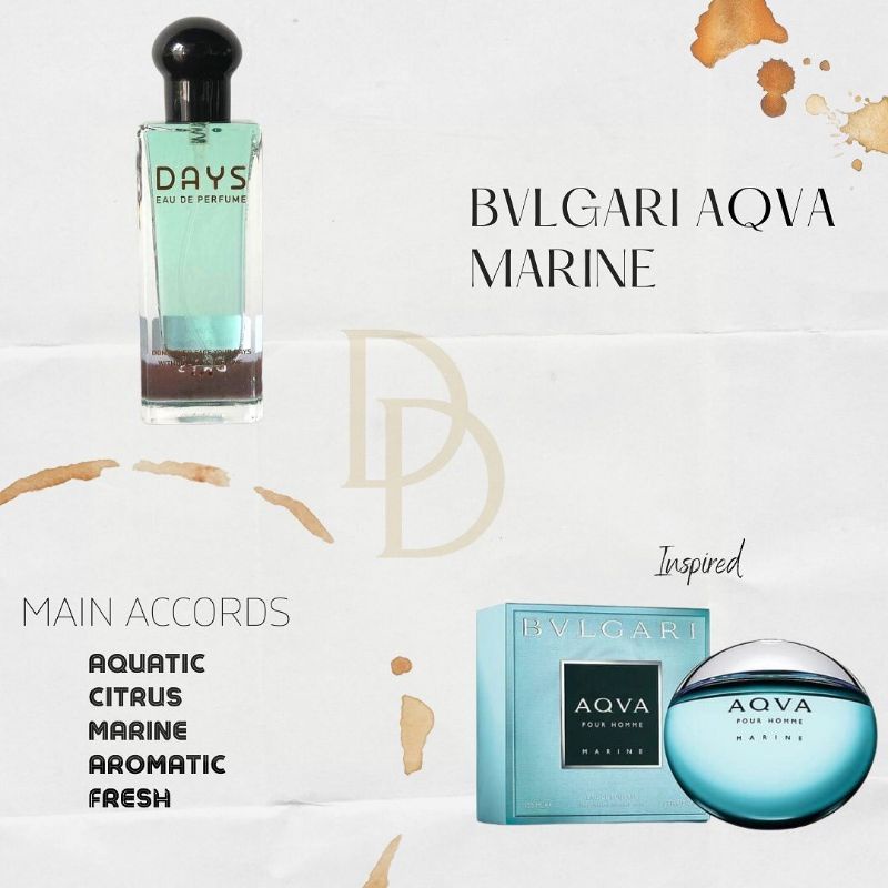 PARFUM VIRAL INSPIRED PERFUME BVLGARI AQVA MARINE MAN