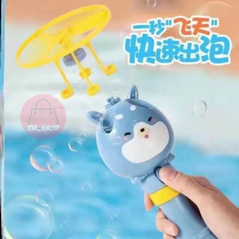 MAINAN BUBBLE TOY MAINAN BUBBLE MACHINE TERBANG GELEMBUNG SABUN