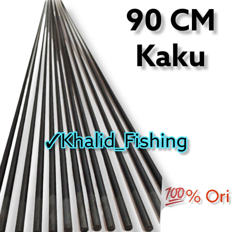PUCUKAN / UJUNG JORAN CUSTOM BLANK FIBER SOLID KAKU PANJANG 90 CM GRATIS PACKING BAMBU KUAT. KHALID 