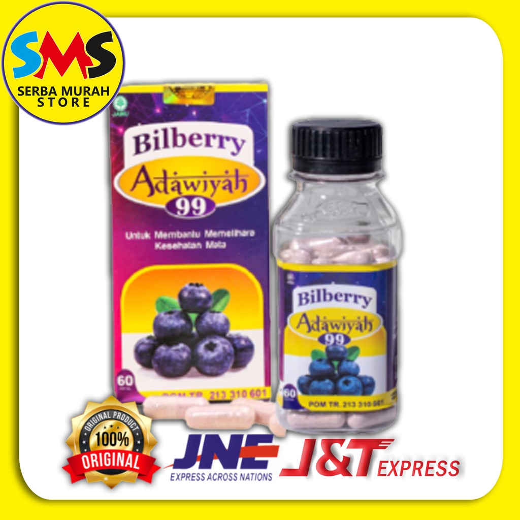 BILBERY ADAWIYAH / BILBERRY ADAWIYAH / BILBERRY ADAWIYAH 99 / KAPSUL EKSTRAK BILBERRY ADAWIYAH