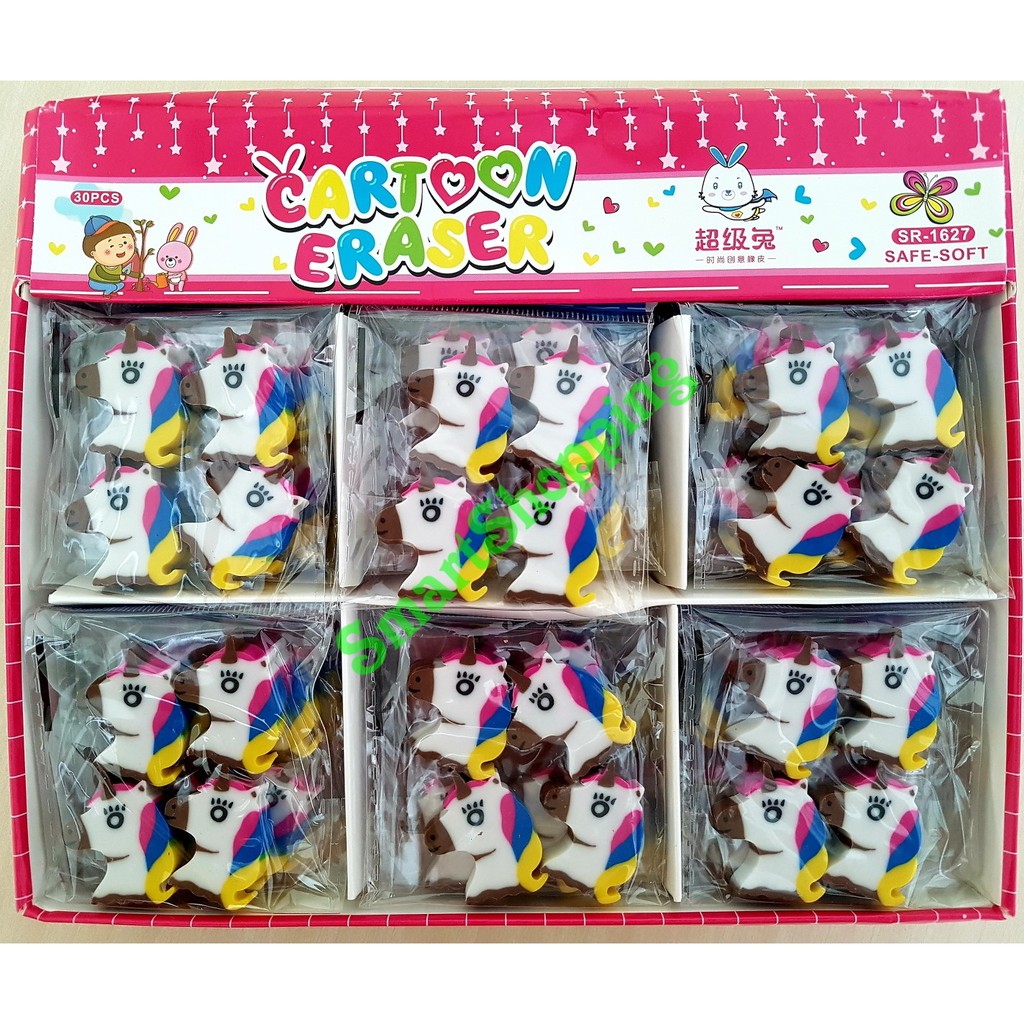 

Penghapus Pensil Model Kuda Pony / Buah ( 1 Pack isi 4 Pcs)