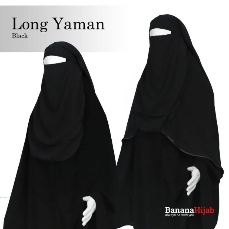 Niqab Long Yaman by Banana Hijab