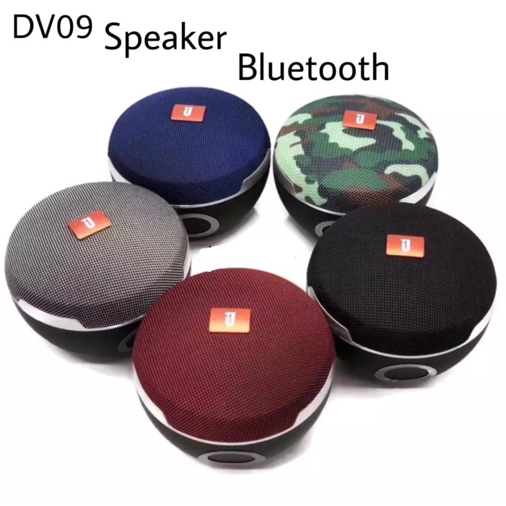 Speaker Bluetooth DV09 Portable Wireless Speaker Bulat DV 09