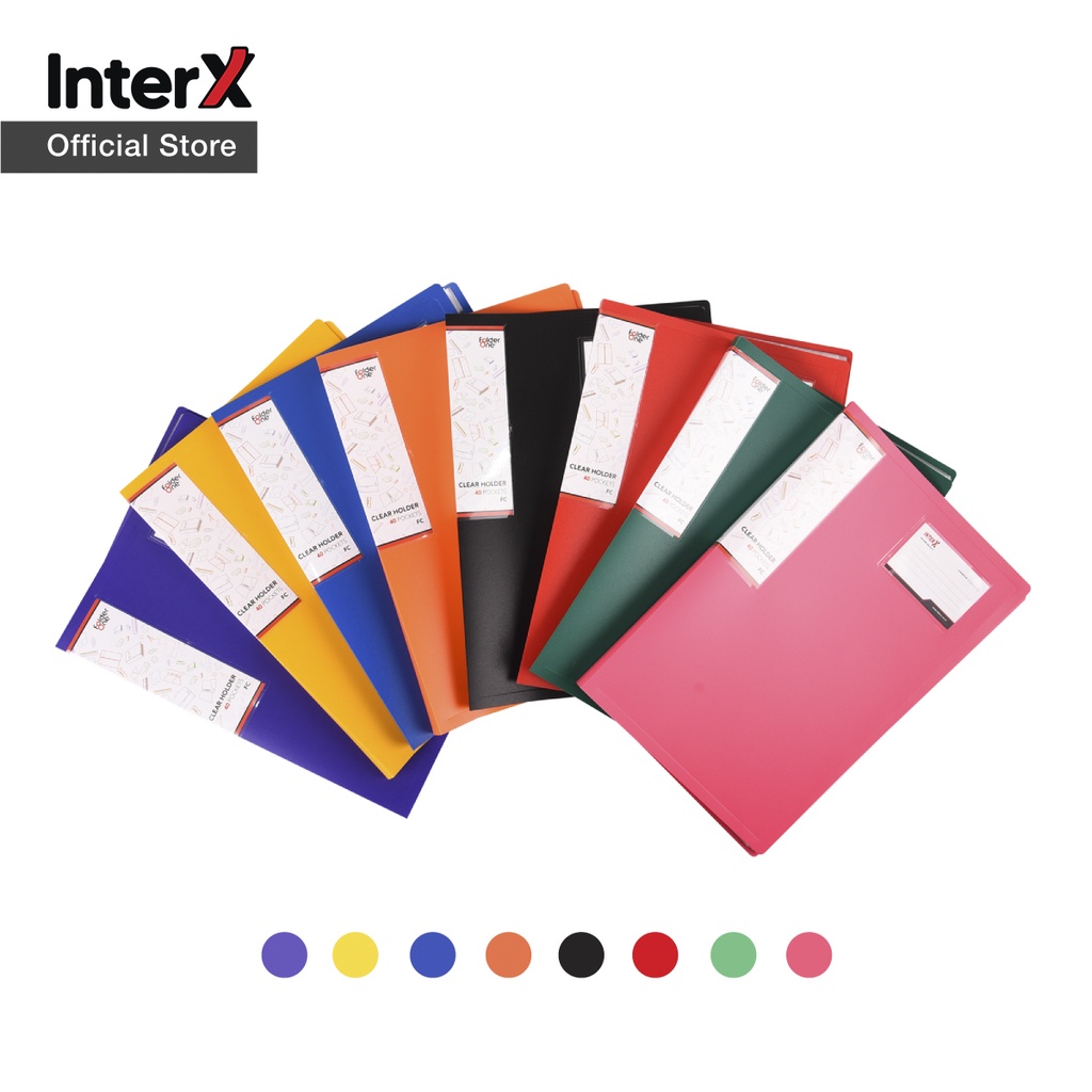 

Folder One Clear Holder 40 pocket (Display Album)