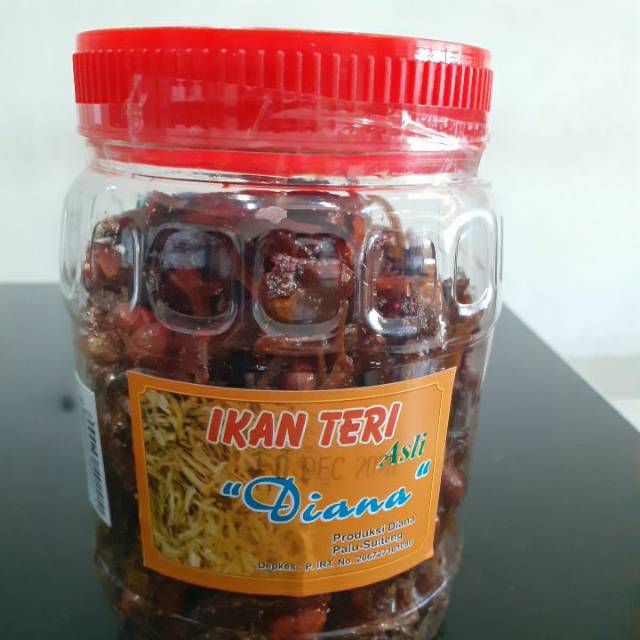 

Ikan Teri Goreng Kacang Pedas Manis Diana khas Sulawesi XXXgr