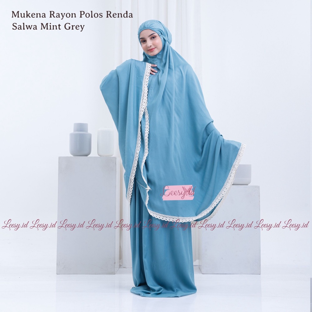 Jumuna - Mukena Dewasa Rayon Renda Salwa