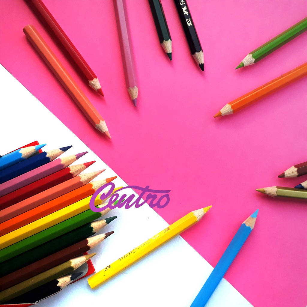 

Faber Castell 12 Classic Color Pencil Pendek Pensil Warna