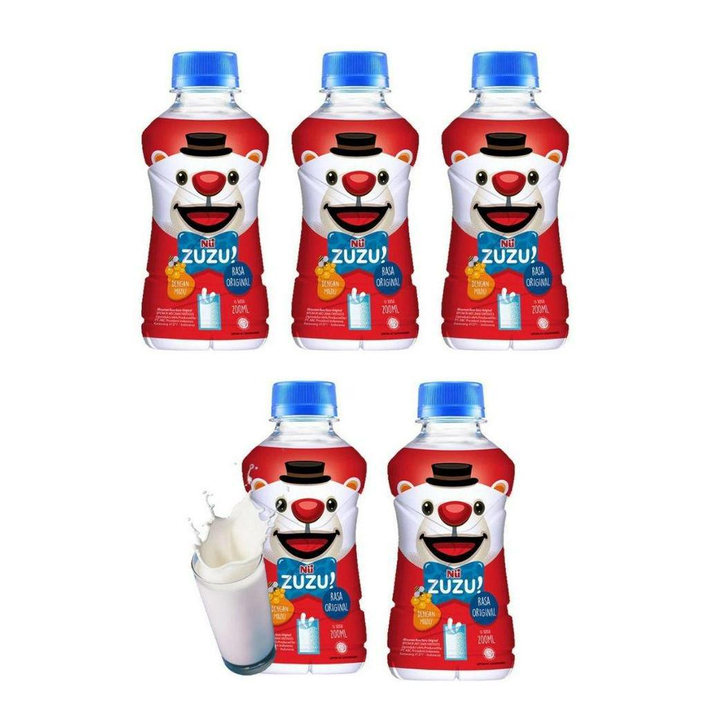 Jual Nu Zuzu Minuman Rasa Susu 5 x 200 mL | Shopee Indonesia