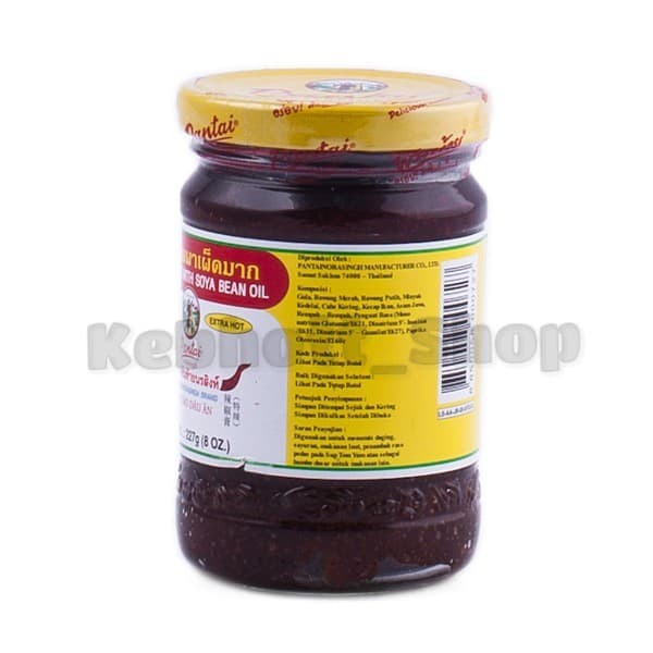

Pantai Norasingh Chili Paste with Soya Bean Oil Extra Hot 227gr