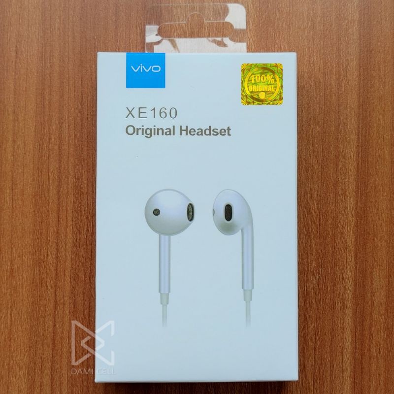 Headset Earphone Handfree VIVO Original 100% - XE160