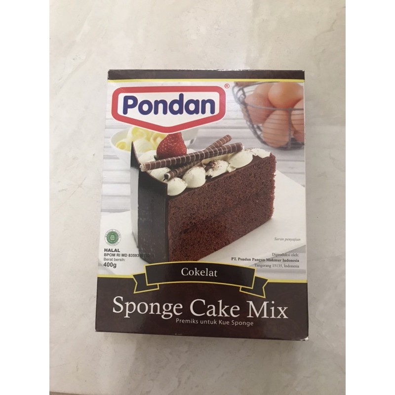 

MURAH (1PCS) PONDAN SPONGE CAKE COKLAT | 400gr