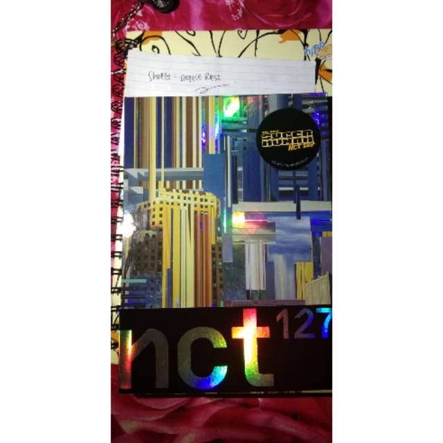 NCT 127 SUPERHUMAN ALBUM PC PHOTOCARD POSTER JOHNNY.