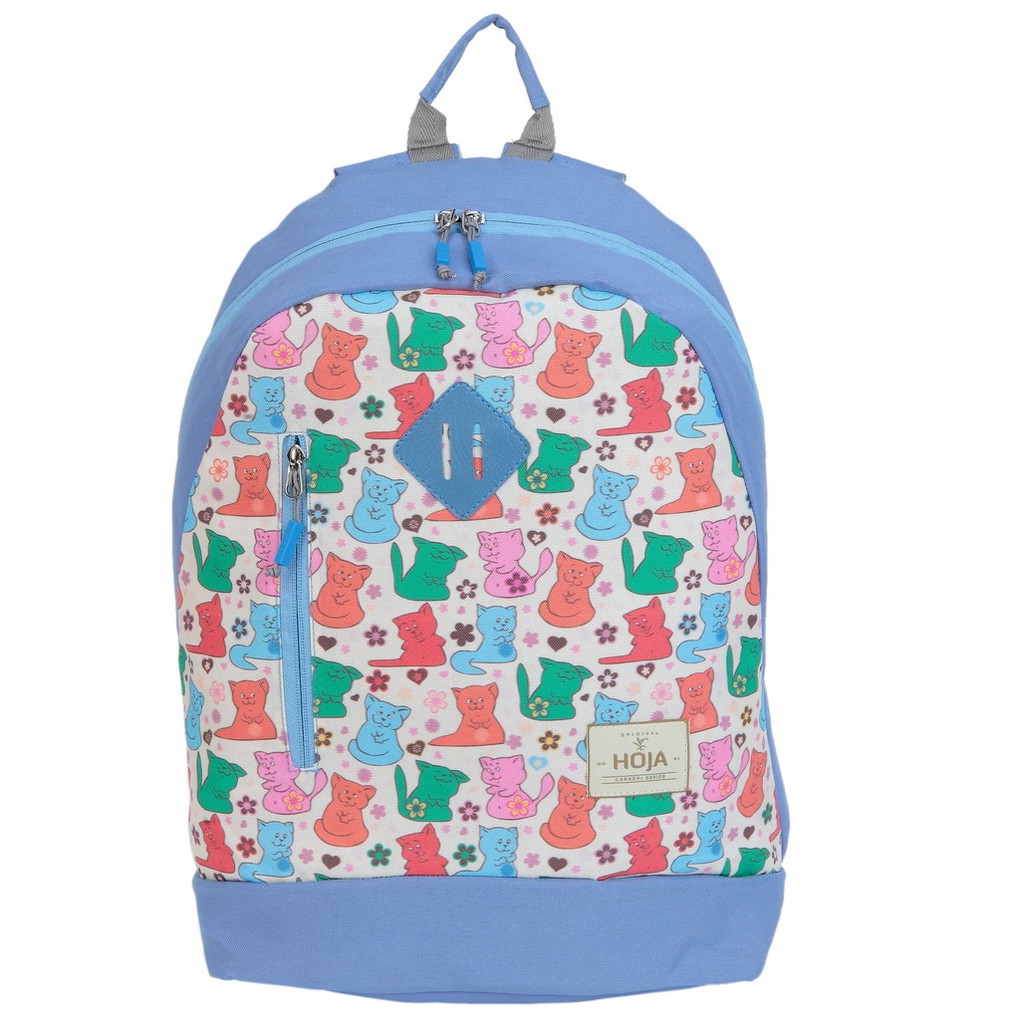 HOJA Cerity Blue - FREE Rain Cover Tas Punggung Ransel Laptop Backpack Sekolah Anak Bodypack Murah
