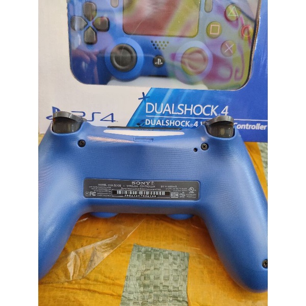 stik ori mesin ps4 slim light bar +pack/stik om ps4 biru