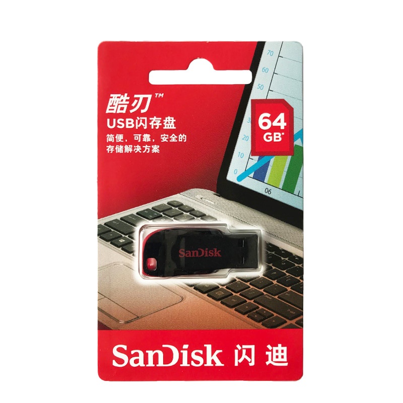 Sandisk CZ50 Flash Disk USB 2.0 Kapasitas 1TB 512GB 256GB 128GB