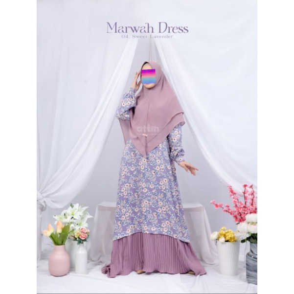 Gamis Marwah Dress  By Attin