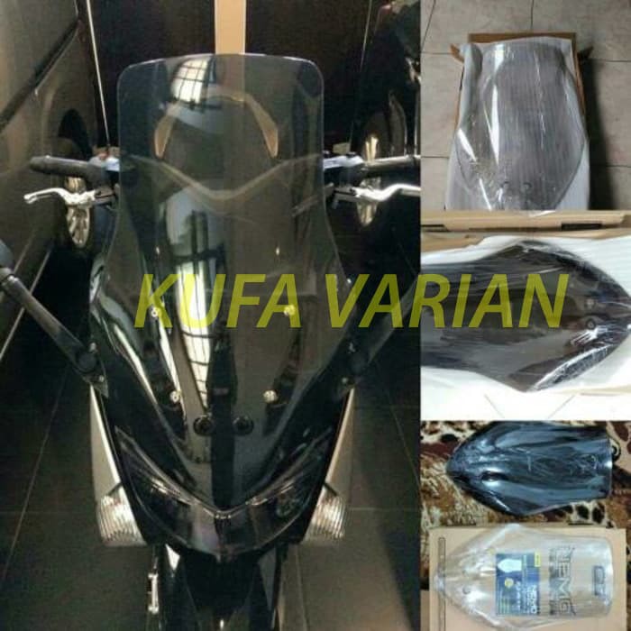 Windshield nmax nemo / visor nmax nemo / pelindung angin nmax