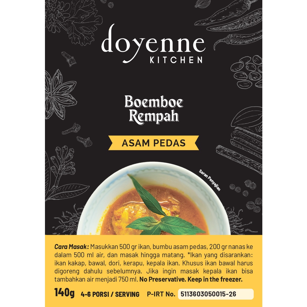 

Boemboe Rempah Asam Pedas