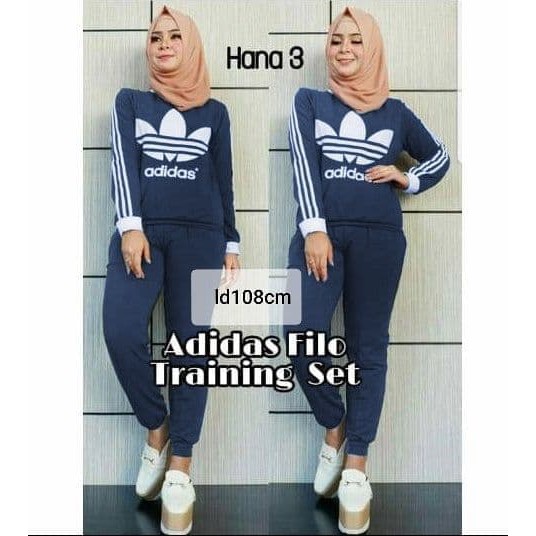 Stelan training wanita Adidas  | baju senamwanita | stelan olahraga wanita | baju olahraga wanita