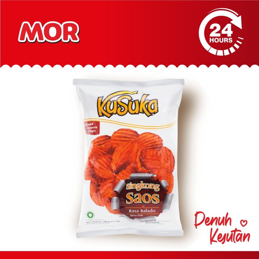 Jual Kusuka Keripik Singkong Rasa Saos Balado Gr Shopee Indonesia