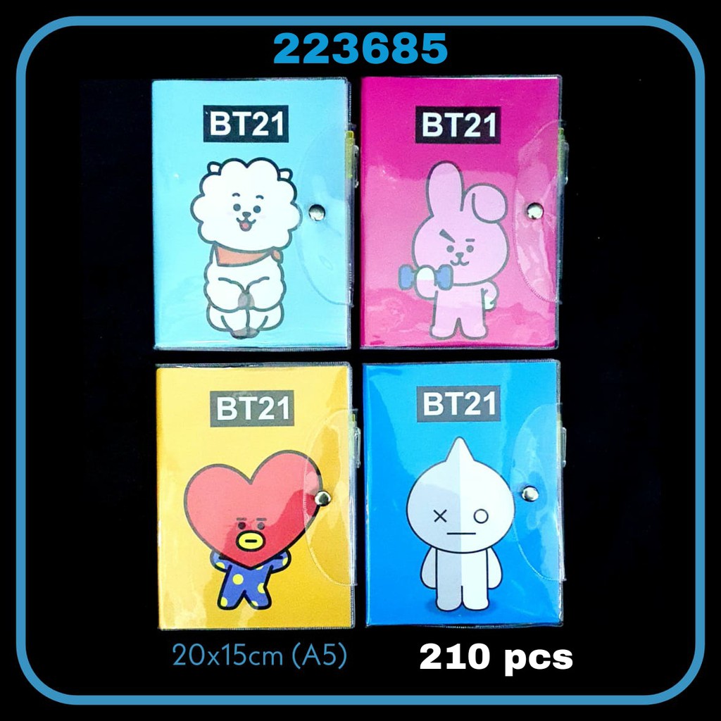 

ILP Notebook Lux A5 223685 BT21 / Buku Catatan / Buku Spiral