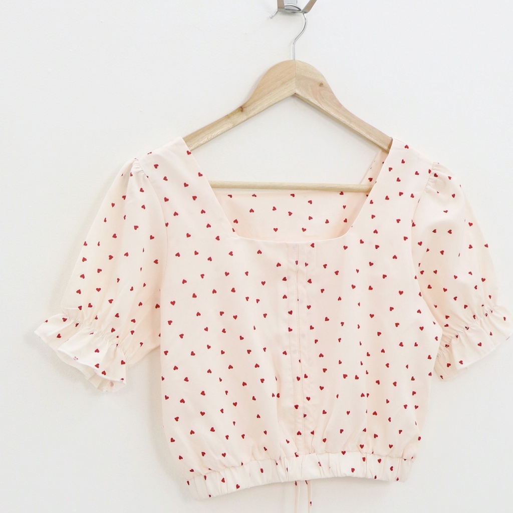 Heartley top blouse - Thejanclothes