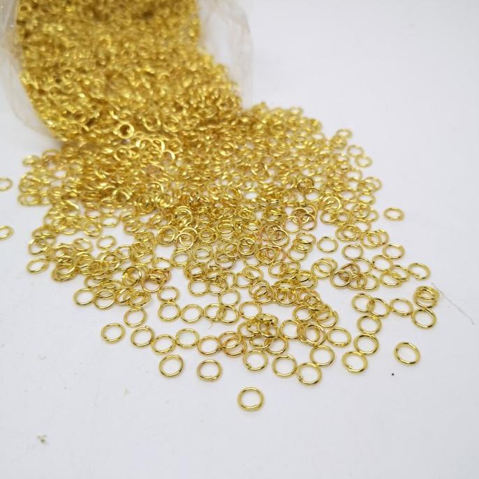 HOT PROMO HARGA/480gram, Ring Kodokan 3mm Kait Kalung Kait Aksesoris Ring Kait