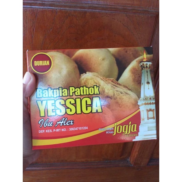 

Bakpia pathok JESSICA DURIAN 20 pcs