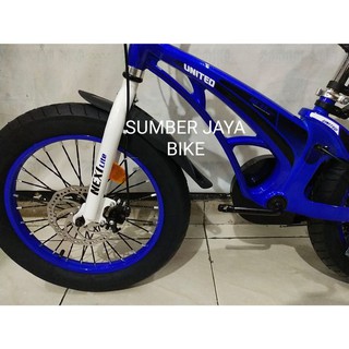 DISKON SEPEDA  BMX  18  INCH  UNITED  NEXI LITE ALLOY FRAME 