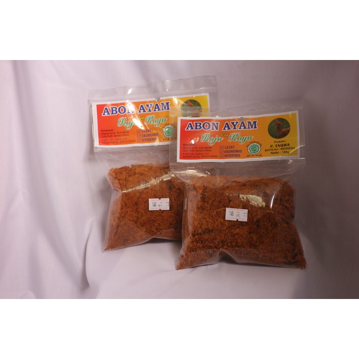 

Abon daging ayam merk Rojo Koyo 100 gram