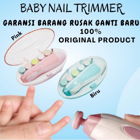 Baby nail trimmer set / Baby nail trimmer electric / Gunting kuku bayi elektrik / Gunting Kuku Bayi