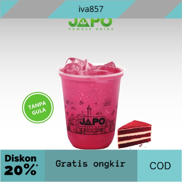 

PROMO Bubuk Minuman - Redvelvet Plain GRATIS ONGKIR