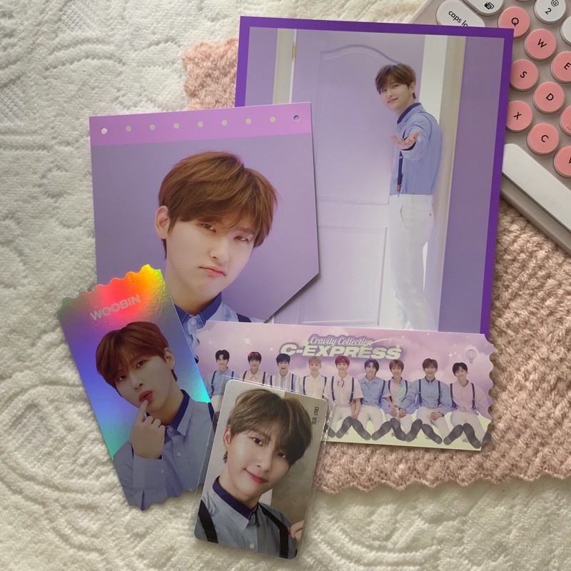 [BOOKED] CRAVITY WOOBIN PHOTOCARD EVENT C-EXPRESS