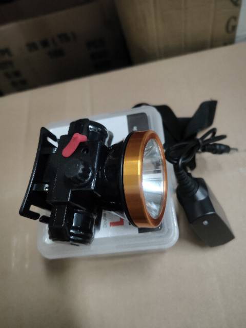 Headlamp Senter Kepala MS 402 Dimer 30w cahaya putih &amp; kuning Support Dimmer 30w