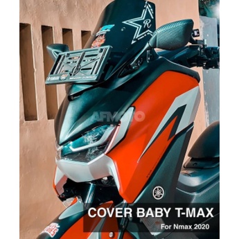 TAMENG HEADLAMP VISOR WHINSHIELD YAMAHA NMAX COVER BABY TMAX FOR YAMAHA NMAX NEW  2020-2021
