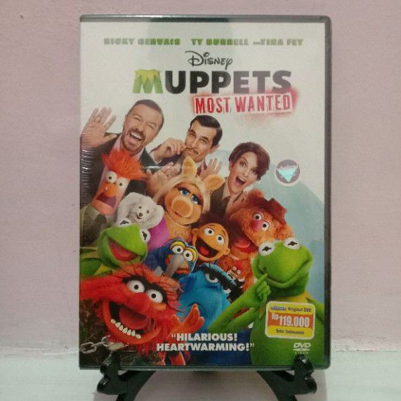 DVD MUPPETS Most Wanted (Original)