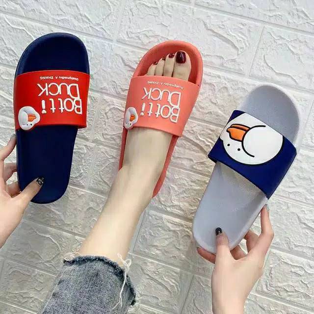 Sandal Karakter Sendal Wanita Selop Motif