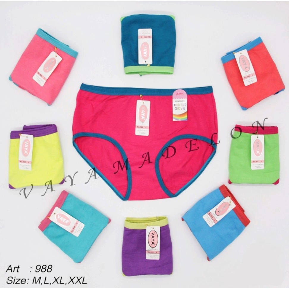 VAYA 988 RAINBOW CD CELANA DALAM REMAJA DAN WANITA