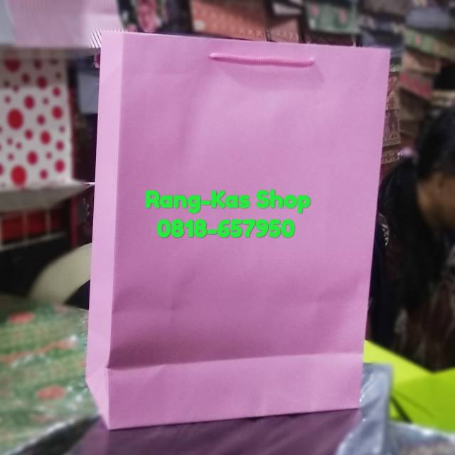 

Paperbag PINK Flamingo Folio karton