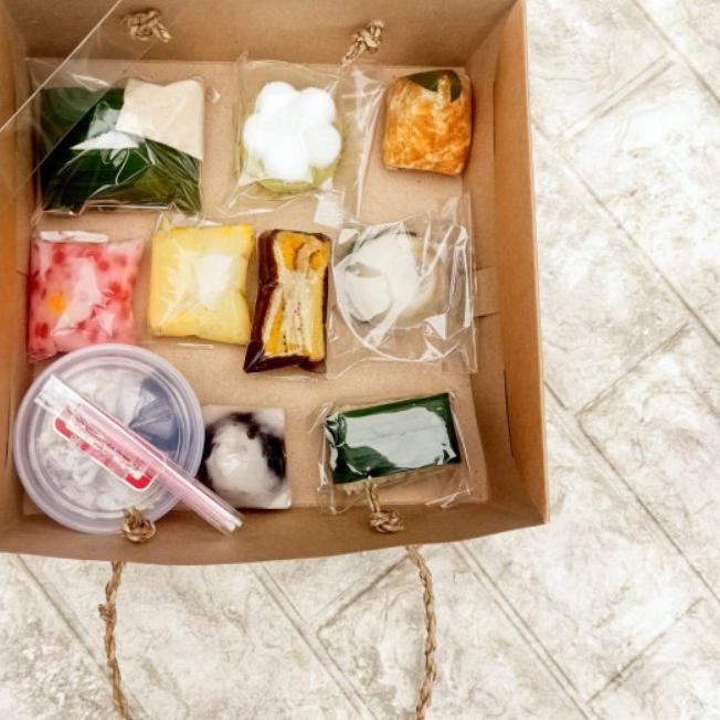 

❋ Box Kraft Mika + tali (20x20x7,5cm) - per 10pcs ➳