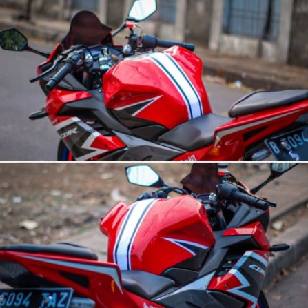 Paket Body Belakang Cbr 150R Model Cbr 250RR Undercowl Cbr 150R Model Cbr 250RR Winglet Cbr 150R