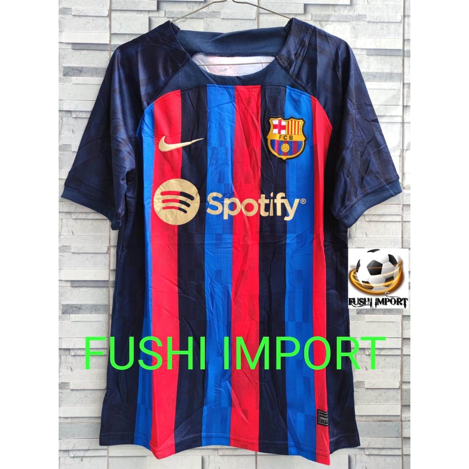 Jersey Baju Bola Barca Home 2022 2023 Grade Ori