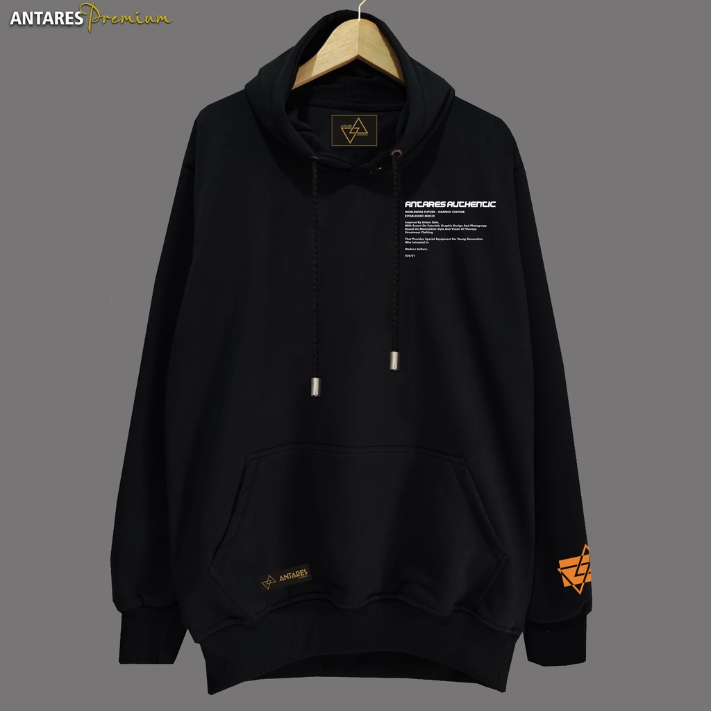 ANTARES HOODIE  PRIA COTTON  ORIGINAL URBAN STYLE PREMIUM