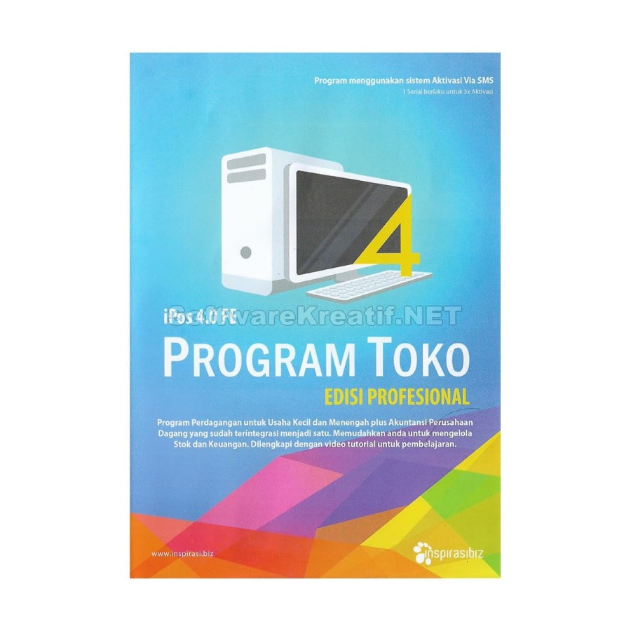 DVD SOFTWARE PROGRAM APLIKASI KASIR TOKO RETAIL IPOS 4.0.3 FULL AKTIVASI ALL PC PERMANENT