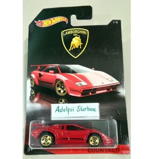 Jual Hotwheels hot wheels lamborghini countach factory sealed edisi